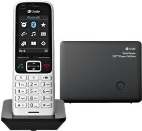 Unify OpenScape DECT Phone S6 Base - Schnurlostelefon - mit Bluetooth-Schnittstelle mit Rufnummernanzeige - ECO DECT - Schwarz von Unify