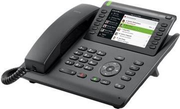 Unify OpenScape Desk Phone CP700 - VoIP-Telefon - mit Bluetooth-Schnittstelle - dreiweg Anruffunktion - SIP - Schwarz von Unify
