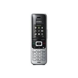 Unify OpenStage M3 - Schnurloses Erweiterungshandgerät - Bluetooth-Schnittstelle - DECT - Schwarz, Silber - ohne Ladeschale, ohne Netzteil (L30250-F600-C400) von Unify