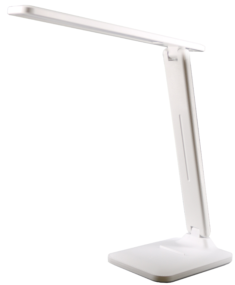 UNiLUX Akku-LED-Tischleuchte HALO, Standfuß, weiß von Unilux