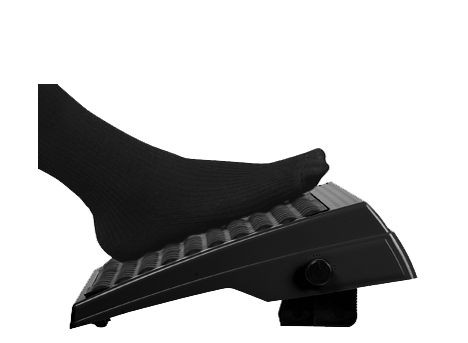 UNiLUX Fußstütze ORIGIN, höhenverstellbar, Farbe: schwarz von Unilux