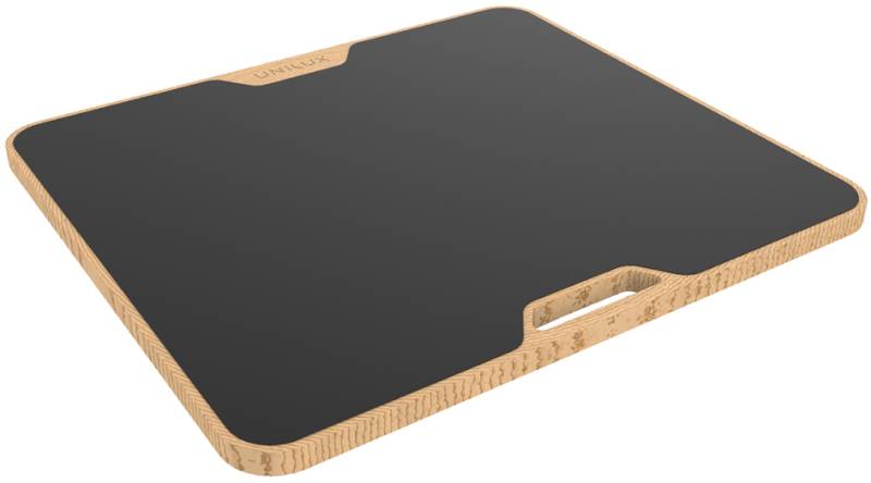 UNiLUX Fußwippe BALANCY, schwarz/holz von Unilux