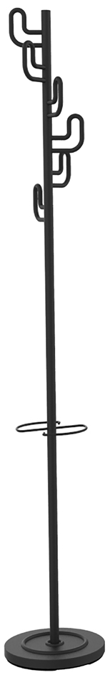 UNiLUX Garderobenständer CALIFORNIA, Höhe: 1.750 mm, schwarz von Unilux