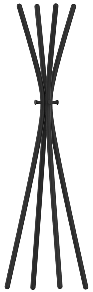 UNiLUX Garderobenständer TOTEM, Höhe: 1.750 mm, schwarz von Unilux