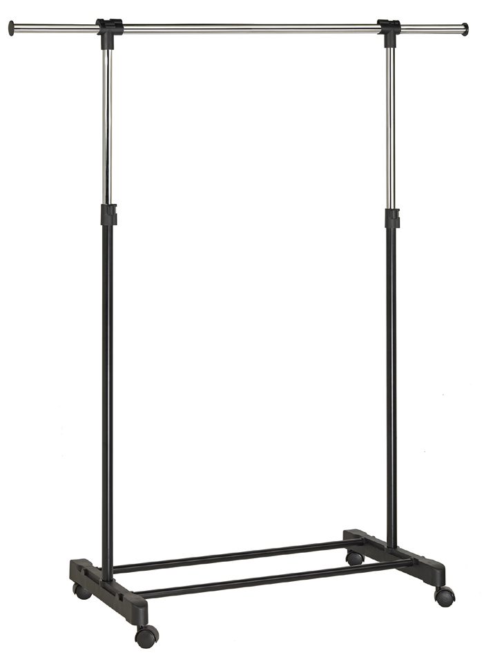 UNiLUX Kleiderständer EXTEND, schwarz/chrom von Unilux