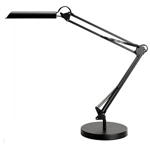 unilux SWINGO LED-Schreibtischlampe schwarz von Unilux