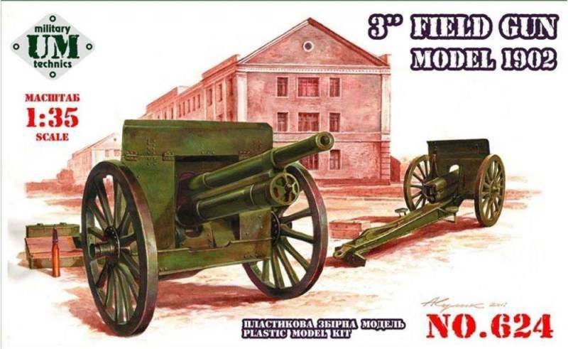 3inch field gun, model 1902 von Unimodels