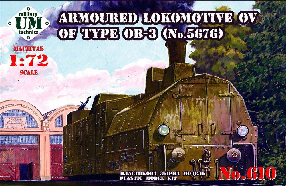 Armored locomotive OV of type OB-3 von Unimodels