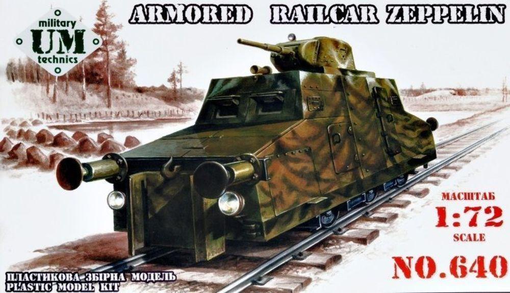 Armored railcar Zeppelin von Unimodels