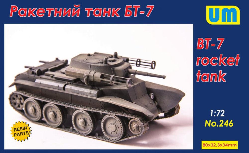 BT-7 rocket Tank von Unimodels