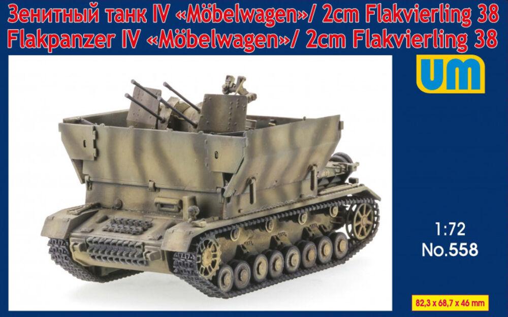 Flakpanzer IV Mobelwagen/2cm Flakvierling38 von Unimodels