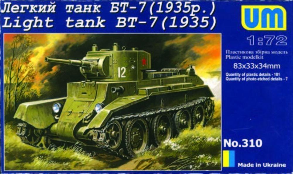Light Tank BT-7 (1935) von Unimodels