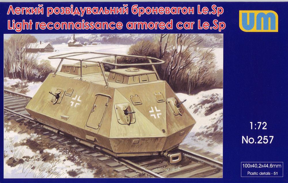 Light reconnaissance armored car Le.Sp von Unimodels