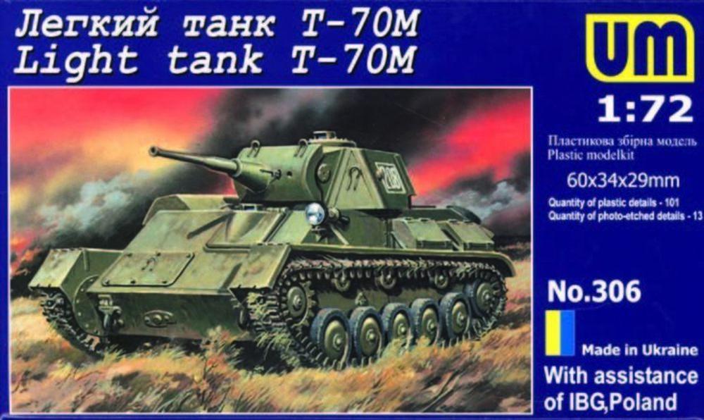 Light tank T-70M von Unimodels