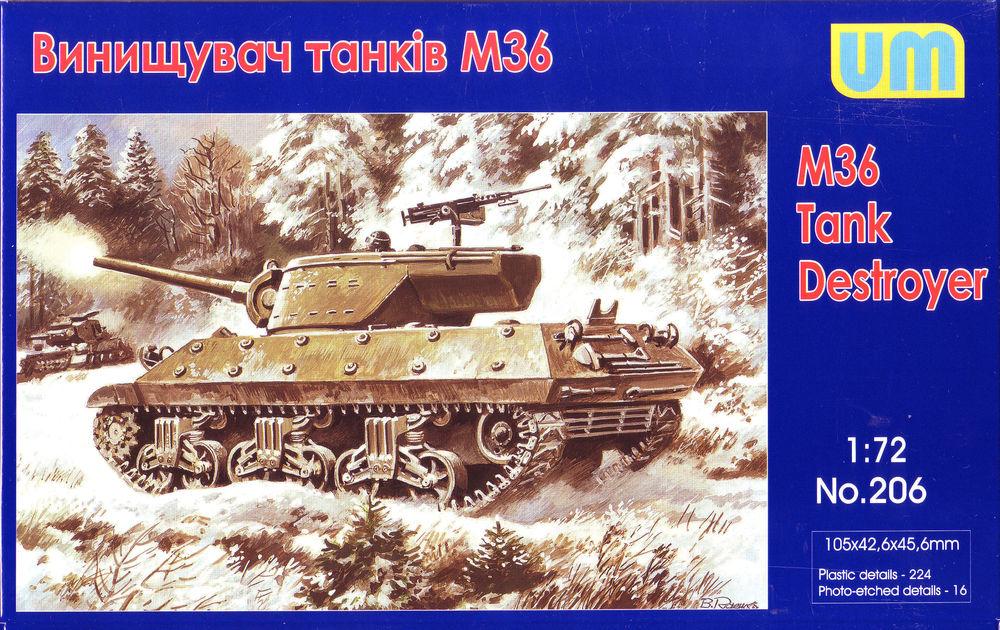 M36 tank destroyer von Unimodels