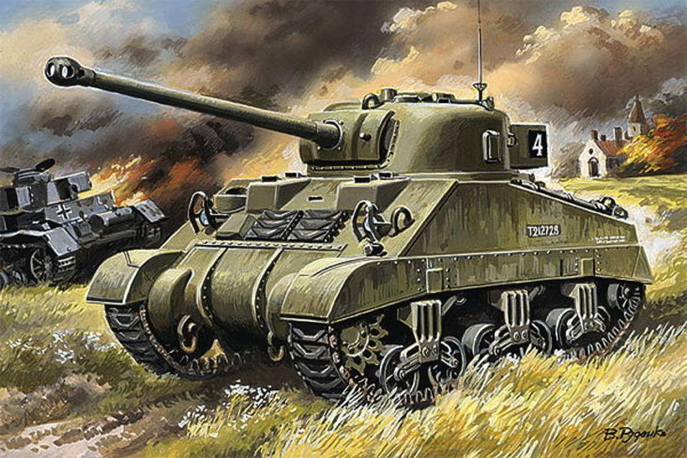 Medium tank Sherman ´´Firefly´´ von Unimodels