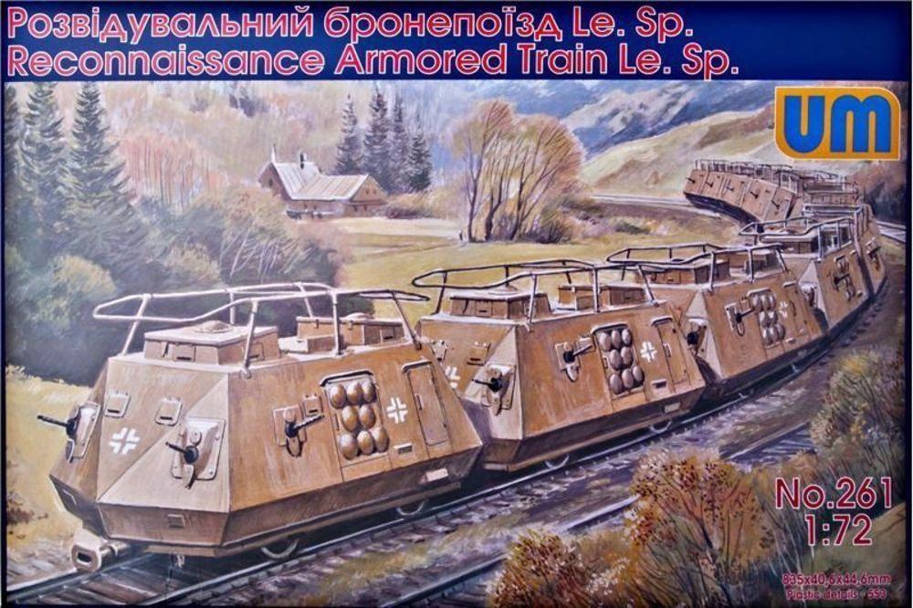 Reconnaissance armored train Le.Sp von Unimodels