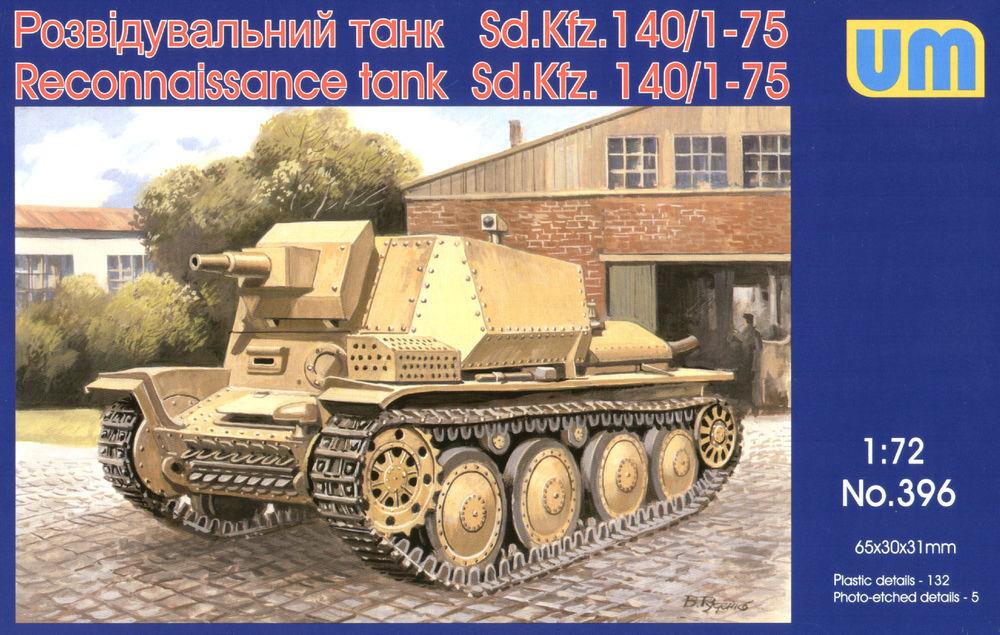 Reconnaissance tank Sd.Kfz 140/1-75 von Unimodels