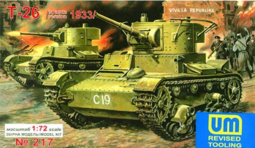 T-26 Light Tank 1933 von Unimodels