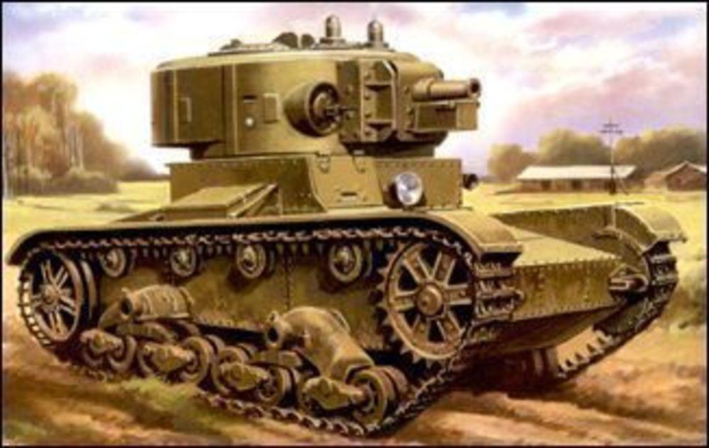Tank T-26-4 von Unimodels