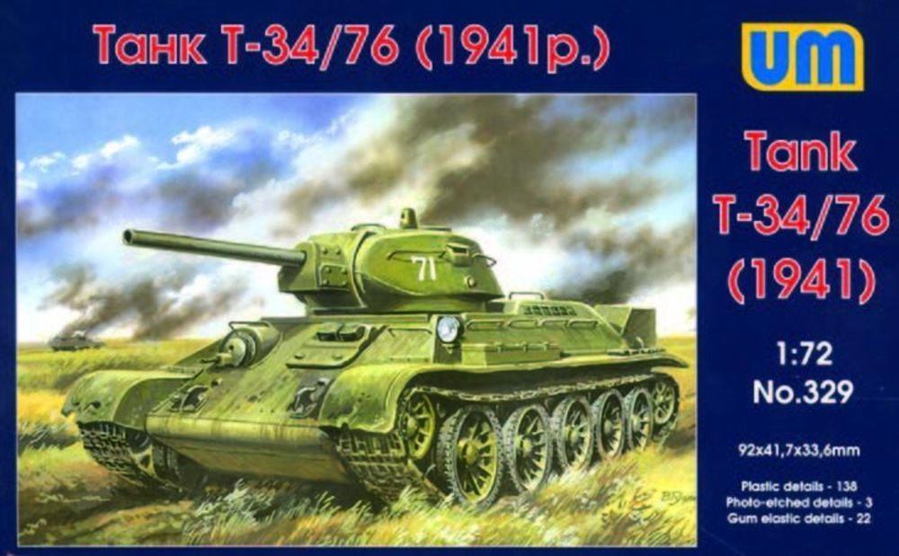 Tank T-34/76 (1941) von Unimodels