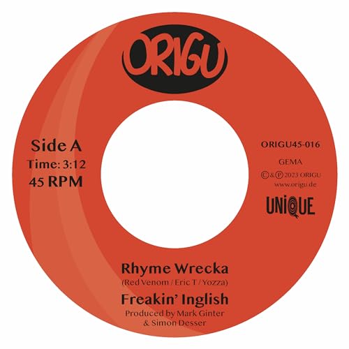Rhyme Wrecka / a-Dorable (7") [Vinyl Single] von Unique Records / Schubert Music (Rough Trade)