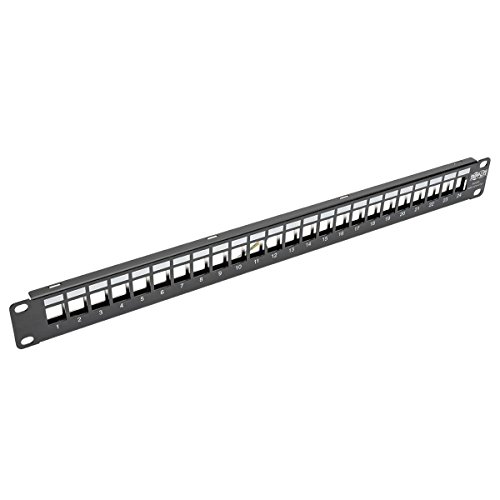 unirise ppc5e-24pt-1u 1U Bucht von Anschlüsse – Beeren-Anschlüsse (CAT5e, schwarz, 1U, ISO/IEC 11801, UL, ETL Tia/eia-568b.2 – 1, RoHS) von Unirise