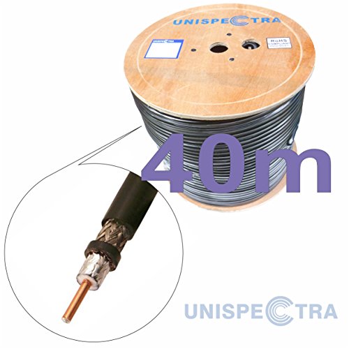50 Ohm sehr Low Loss Koaxialkabel – S400 (LMR400 ähnlich) Amateur Empfänger für WiFi GSM 3 G 4 G repeatern Radio Antennen/Empfänger von Unispectra
