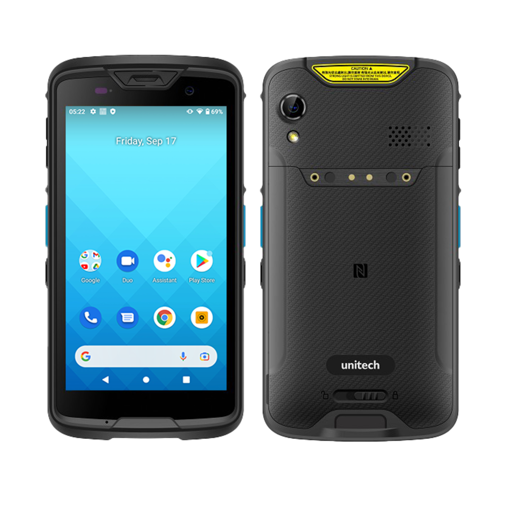 UNITECH EA520, 2D imager (SE4710), A11, 4GB/64GB, WLAN, 4G/LTE (Worldwide/EU), 4100mAH and USB 2.0 charging cable (1550-905919G). Not included but optional accessory: USB power adapter with universal plugs (1010-900067G), hand strap incl. mounting kit mounti (EA520-NAHFUM3G) von Unitech