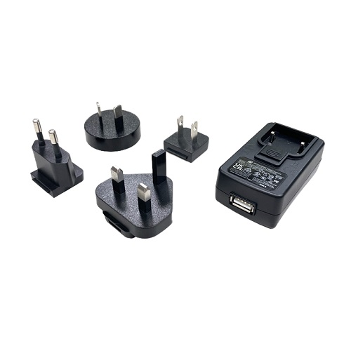 UNITECH PA700/PA720/726/760/MS920/HT1/RM3 /MS916/MS926/WD100/EA500/502 EA500 cradle, 5V/2A USB Power Adaptor, with US/EU/UK/AU plugs (1010-900067G) von Unitech