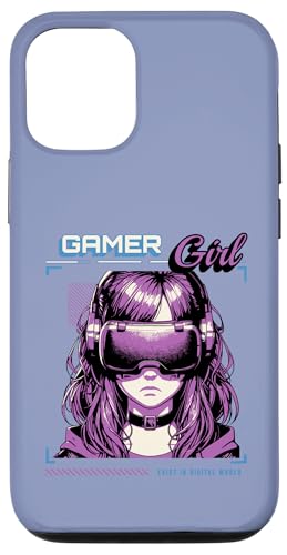 Gaming - Gamer Girl Digital World Hülle für iPhone 12/12 Pro Gaming - Gamer Girl Digital World Hülle für iPhone 12/12 Pro von United Labels