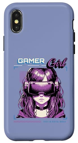 Gaming - Gamer Girl Digital World Hülle für iPhone X/XS Gaming - Gamer Girl Digital World Hülle für iPhone X/XS von United Labels
