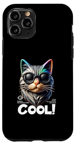 Katze - Cool Wild Apparel Hülle für iPhone 11 Pro Katze - Cool Wild Apparel Hülle für iPhone 11 Pro von United Labels