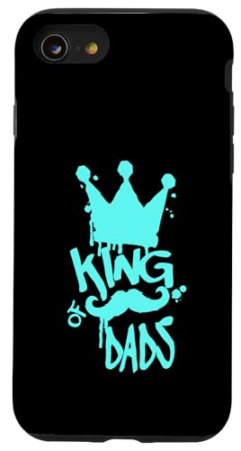 King of Dads - Geburtstag Vatertag Papa Hülle für iPhone SE (2020) / 7 / 8 von United Labels
