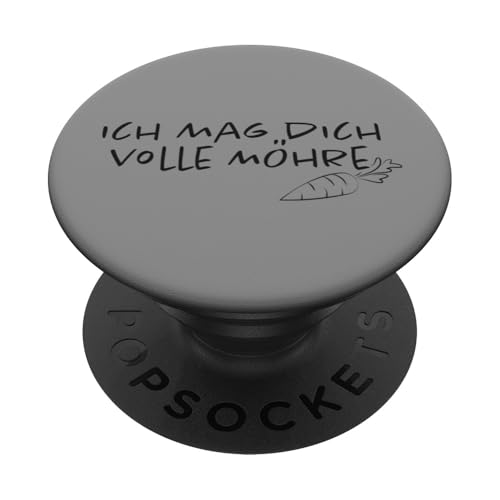 Ostern - Ich mag dich volle Möhre PopSockets Klebender PopGrip von United Labels