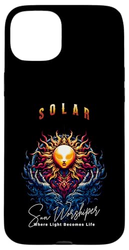 Solar - Sun Worshipper Wo das Licht zum Leben wird Hülle für iPhone 15 Plus Solar - Sun Worshipper Wo das Licht zum Leben wird Hülle für iPhone 15 Plus von United Labels