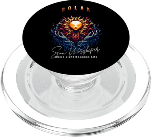 Solar - Sun Worshipper Wo das Licht zum Leben wird PopSockets PopGrip für MagSafe Solar - Sun Worshipper Wo das Licht zum Leben wird PopSockets PopGrip für MagSafe von United Labels