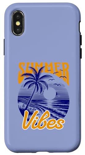Sommer - Vibes Palmen Meer Strand Hülle für iPhone X/XS Sommer - Vibes Palmen Meer Strand Hülle für iPhone X/XS von United Labels