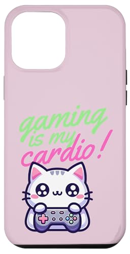 Süße Katze - Gaming is my cardio Fun Hülle für iPhone 12 Pro Max Süße Katze - Gaming is my cardio Fun Hülle für iPhone 12 Pro Max von United Labels