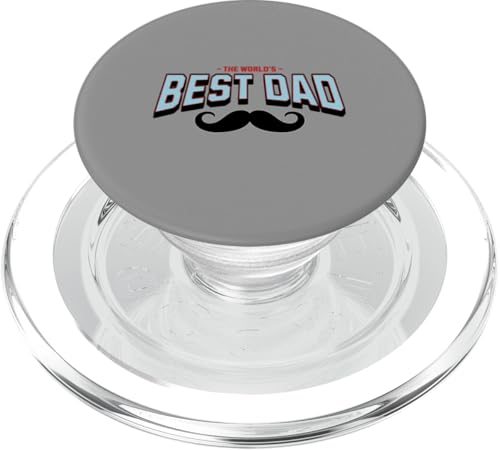 The World's Best Dad - Bester Vater PopSockets PopGrip für MagSafe von United Labels