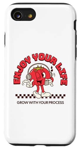 Tomate - Enjoy Your Life Hülle für iPhone SE (2020) / 7 / 8 von United Labels