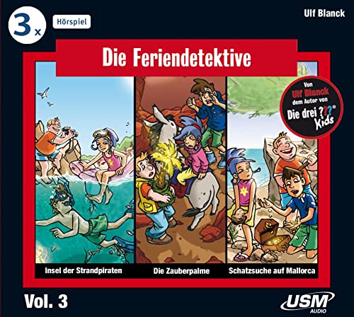 Die Feriendetektive Hörbox 3 von United Soft Media Verlag GmbH