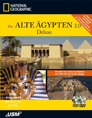 Das alte Ägypten 2.0 Deluxe (DVD-ROM + DVD-Video) von United Soft Media Verlag