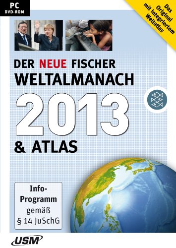 Der neue Fischer Weltalmanach und Atlas 2013 von United Soft Media Verlag