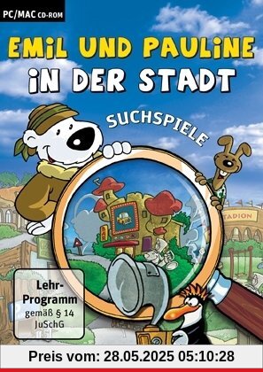 Emil und Pauline in der Stadt - Suchspiele für die Vorschule (PC+MAC) von United Soft Media Verlag