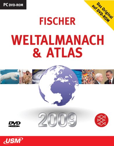 Fischer Weltalmanach & Atlas 2009 (DVD-ROM) von United Soft Media Verlag