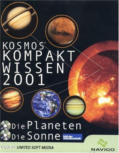 Kosmos Kompakt Wissen 2001 (Die Planeten / Die Sonne). 2 CD- ROM für Windows 95/98. von United Soft Media Verlag