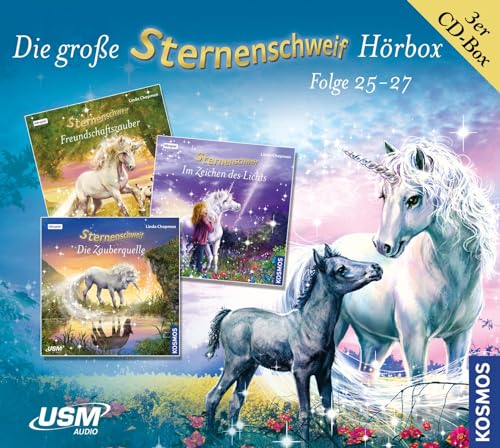 Die Große Sternenschweif Hörbox Folge 25-27 (3 CD) von United Soft Media