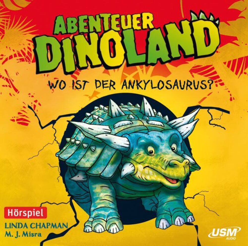 United Soft Media Hörspiel Abenteuer Dinoland - Wo ist der Ankylosaurus?, 1 Audio-CD von United Soft Media