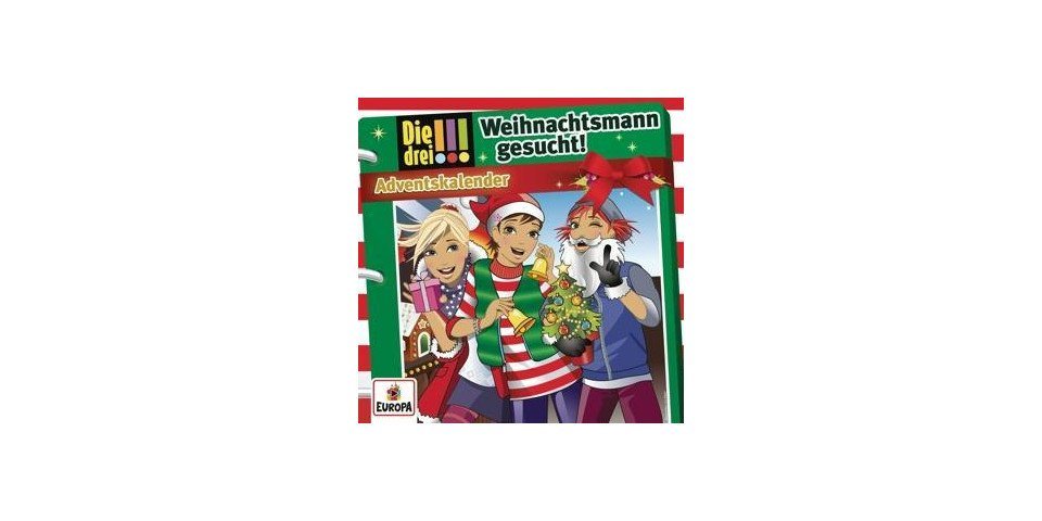 United Soft Media Hörspiel-CD Die drei !!! Adventskalender 2016 - Weihnachtsmann gesucht, 2 Audio... United Soft Media Hörspiel-CD Die drei !!! Adventskalender 2016 - Weihnachtsmann gesucht, 2 Audio... von United Soft Media